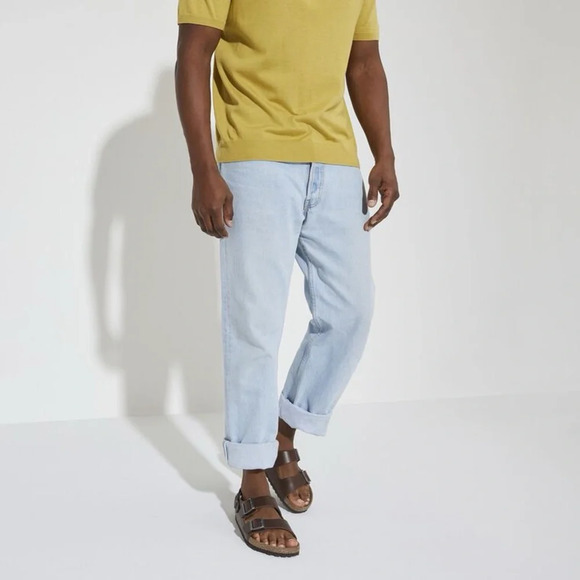 Birkenstock Brown Men's Sandals - Picture 2 of 10